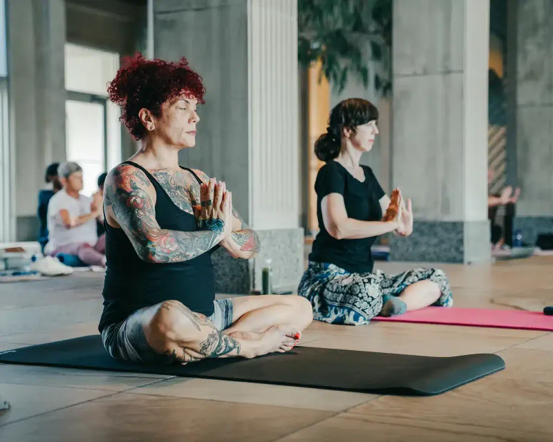 Flyer for Yoga for All