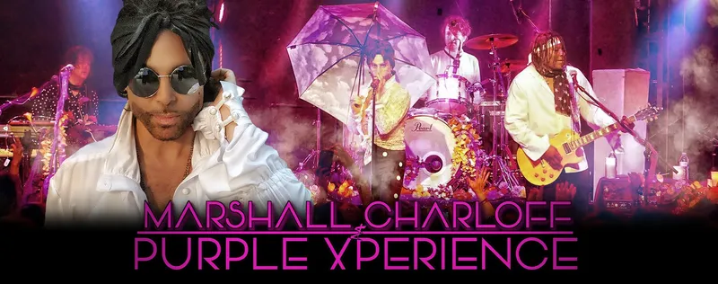 Flyer for Marshall Charloff & Purple Xperience, A Tribute to Prince
