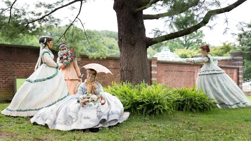 Flyer for Seward Johnson: Beyond the Frame