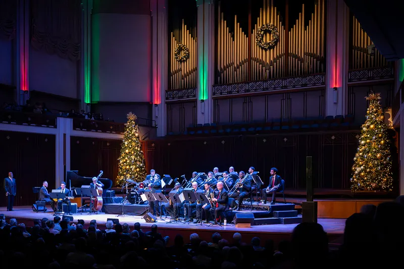 Flyer for Holiday Big Band