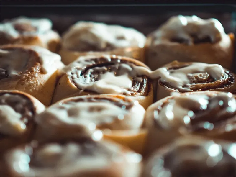Flyer for Delicious Breakfast Pastries & Mimosas
