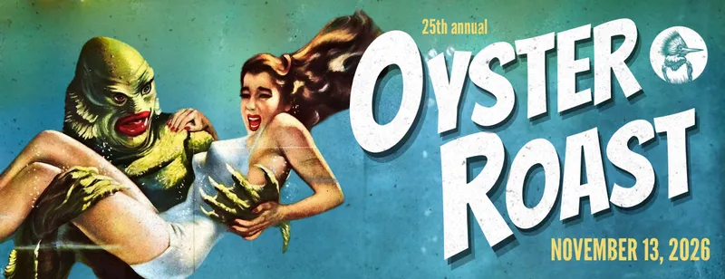 Flyer for Oyster Roast