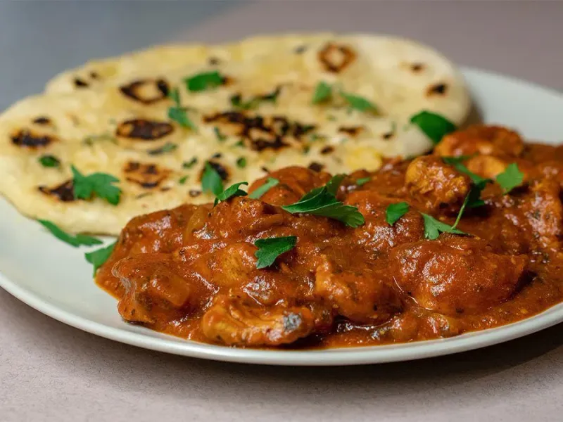 Flyer for Naan Stop Indian Flavors