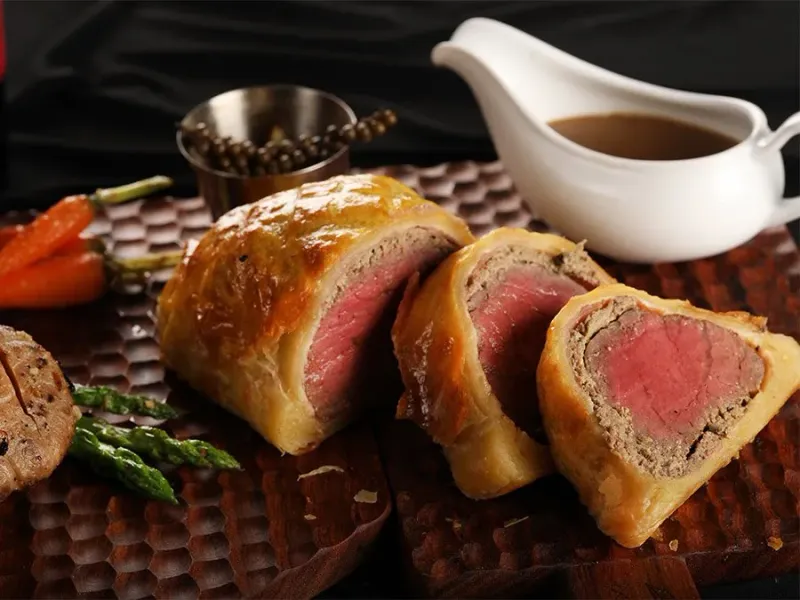Flyer for Beef Wellington