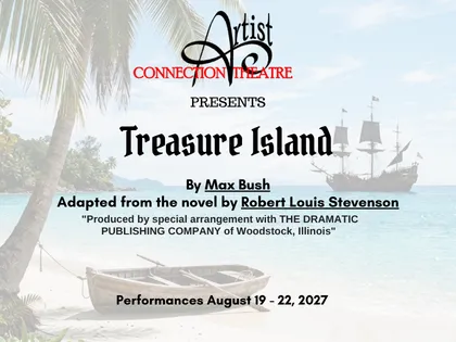 Flyer for Treasure Island