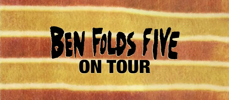 Flyer for Ben Folds Five