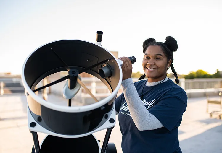 Flyer for Astronomy Night