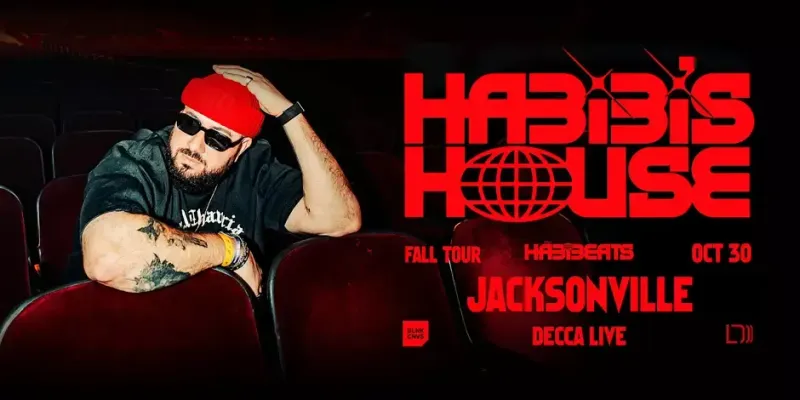 Flyer for DJ HABIBEATS @ DECCA LIVE