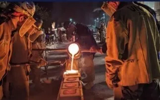 Flyer for UNF Sculpture Iron Pour Fall 2026