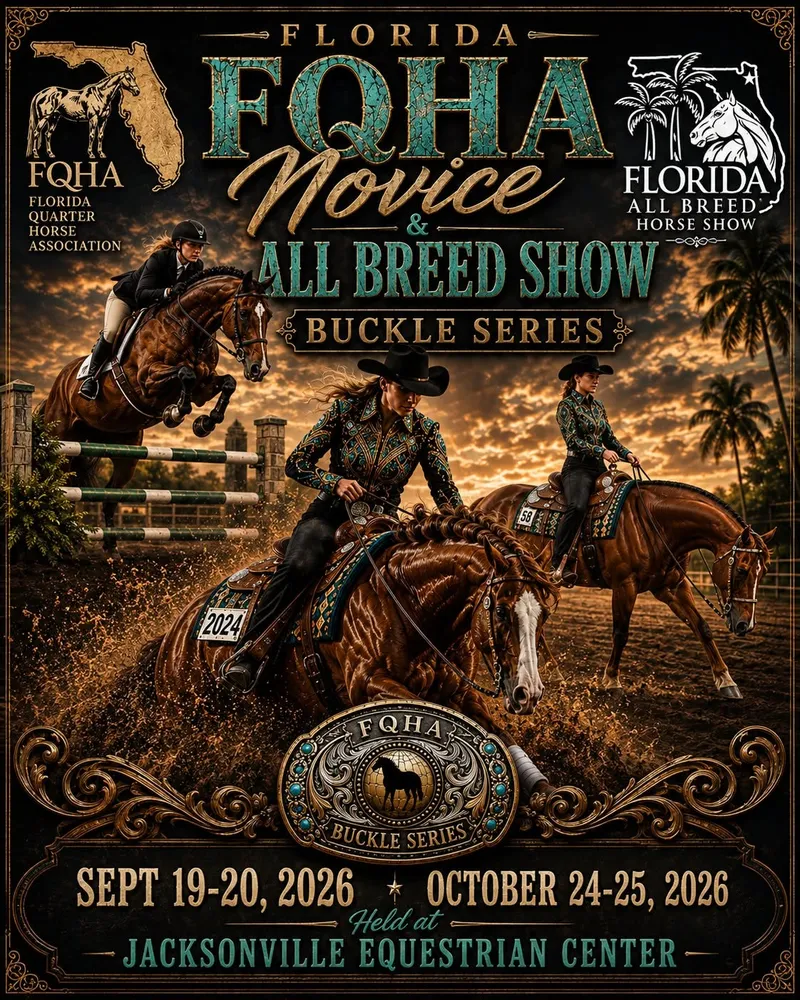Flyer for Florida All Breed Horse Show Series