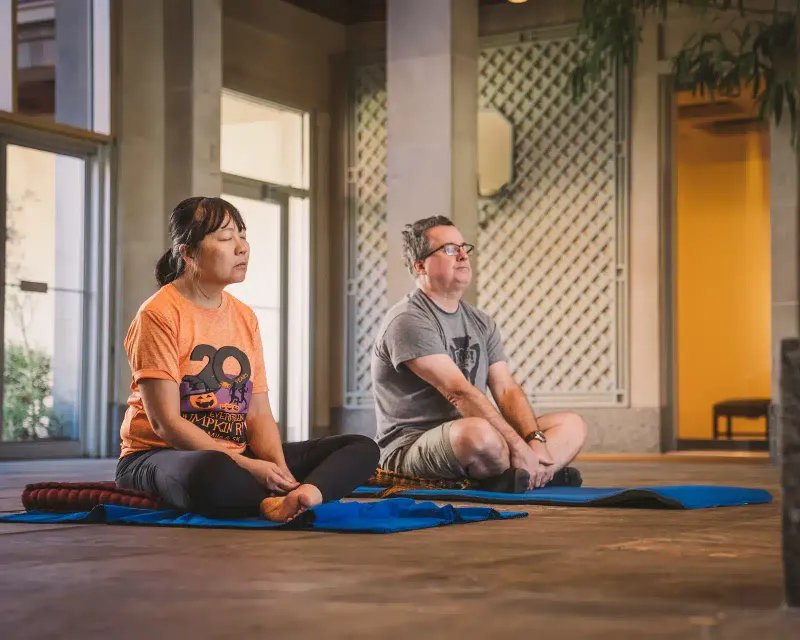 Flyer for Self-Care Sundays: Tai Chi and Sound Bath