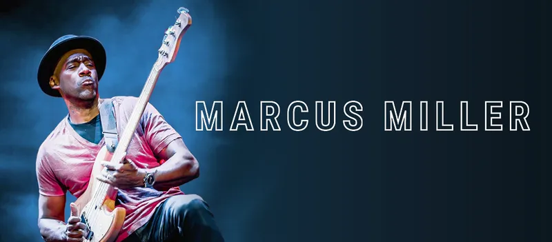 Flyer for Marcus Miller