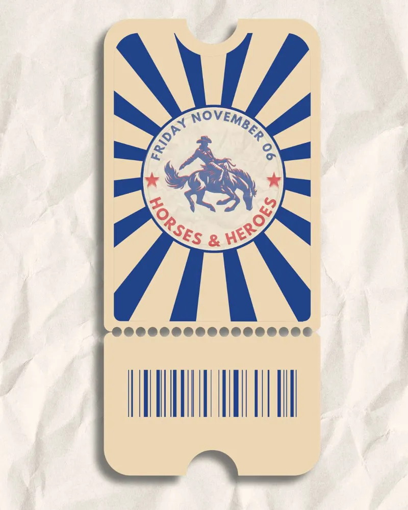 Flyer for Friday Fair + Rodeo General Admission