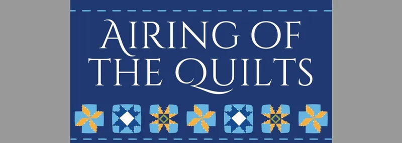 Flyer for Airing of the Quilts 2026