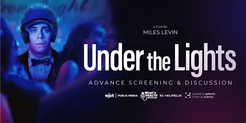 Flyer for Under the Lights: Advance Screening & Discussion