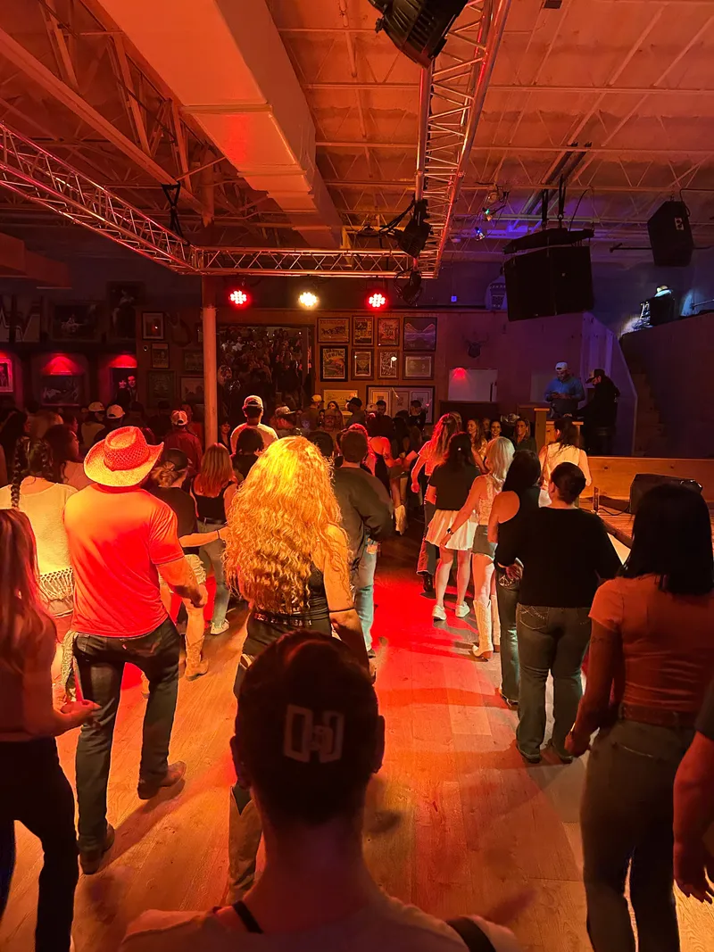 Flyer for Line Dance Social