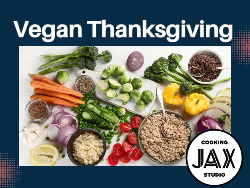 Flyer for Plant-Based Thanksgiving (Vegan)