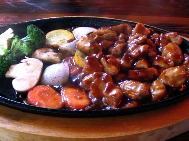 Flyer for Homemade Hibachi for Families