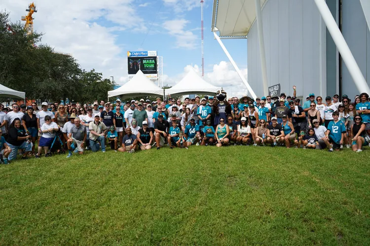 Flyer for 17th Annual UNF Roar and Soar Jaguars Tailgate
