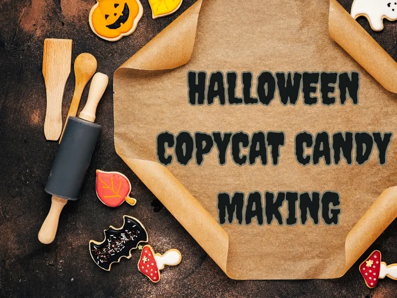 Flyer for Halloween Copycat Candy Making