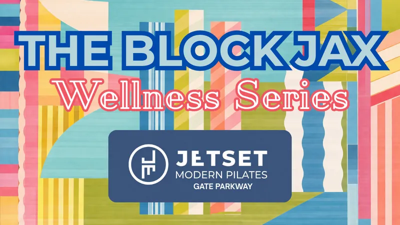 Flyer for Tighten Up Tuesday Presents: JETSET Modern Pilates