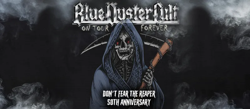 Flyer for Blue Öyster Cult