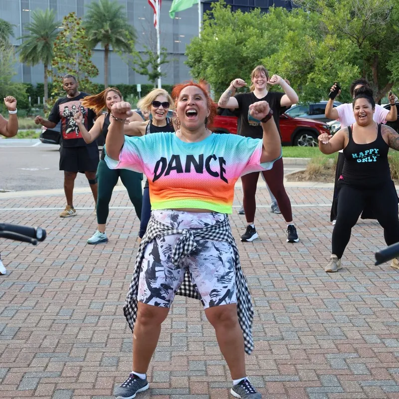 Flyer for Free Zumba