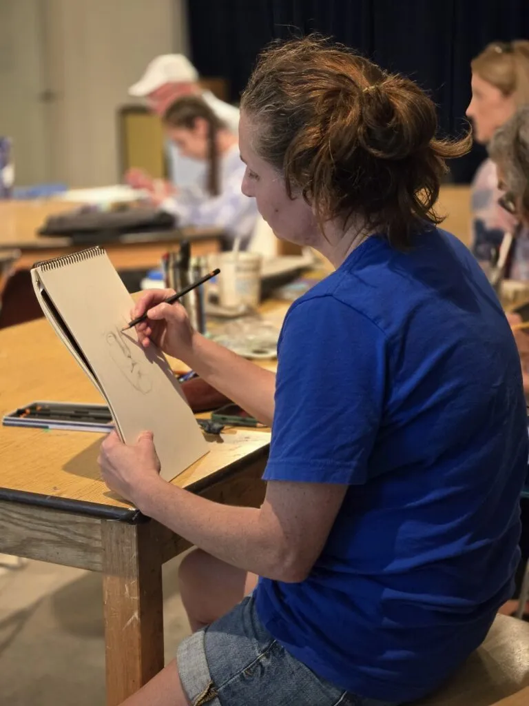 Flyer for The Art of Portrait Drawing with Artist William McMahan