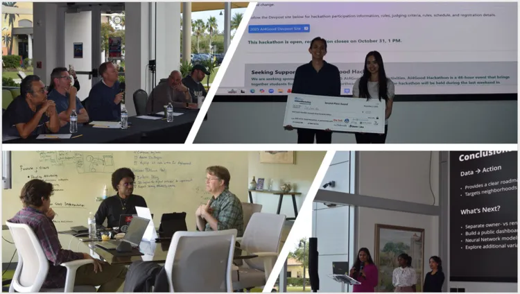 Flyer for 2026 AI4Good Hackathon – Presentations and Award Ceremony