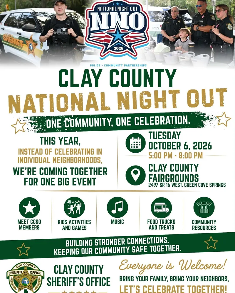 Flyer for National Night Out 2026