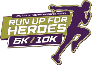 Flyer for Run Up for Heroes