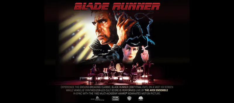 Flyer for Blade Runner LIVE In Concert