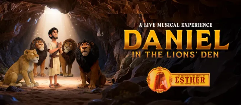 Flyer for Daniel in the Lions’ Den