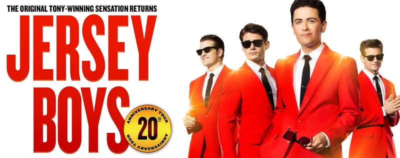 Flyer for FSCJ Artist Series: Jersey Boys